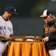 Illustration for article titled Gallery: All The Tacky Crap MLB Teams Gave Mariano Rivera This Season